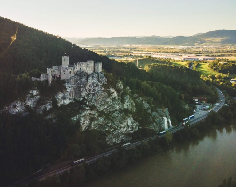 Strečno Castle above the Váh River